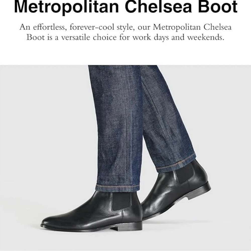 Coach Men's Metropolitan Chelsea Boot - Picture 2 of 4
